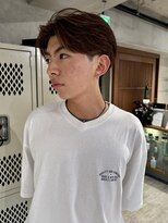 ハイプ マン 藤沢(HYPE MAN)&nbsp;フェザーパーマ毛流れパーマセンターパートニュアンス眉カット