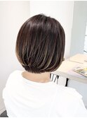 ショートボブ/前上がりショートボブ/丸みショートボブ