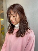 スノッブ(SNOB) 【広島レイヤーカット】くびれミディアム×顔周りレイヤー