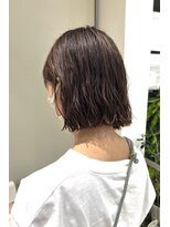 アッシュ 日吉店(Ash)&nbsp;縦オチパーマ＆ワンレンボブ