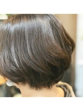 ヘアメイクライン(hair make LINE) ふんわりショートボブ