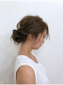 ラフアレンジはしっかりがポイント