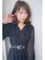 ミラレスカ 栄(MIRA RESCA)&nbsp;ミラレスカ栄 外国人風大人可愛いレイヤーミディbyウラタ二