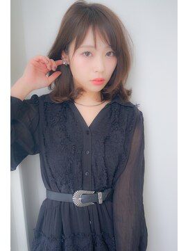 ミラレスカ 栄(MIRA RESCA) ミラレスカ栄 外国人風大人可愛いレイヤーミディbyウラタ二