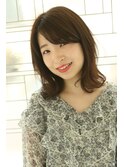 清潔感！大人ミディアムカール