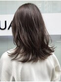 ブリーチなし × ラベンダーグレー Hair Design Collet Ginza
