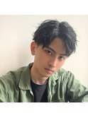 韓国マッシュセンターパートニュアンスマッシュサイドパート渋谷