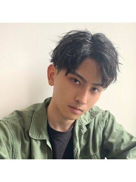 ラナ 渋谷(Lana) 韓国マッシュセンターパートニュアンスマッシュサイドパート渋谷