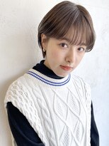 アイティー バイ アルバム 中野店(IT by ALBUM)&nbsp;ナチュラルフェミニンショート_マロンベージュ_38364