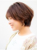  [オージュアサロン/恵比寿]前下がりのショートボブ