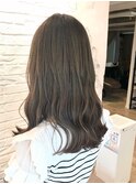 透明感ベージュカラー