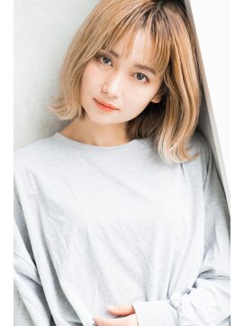 トッカ 高槻店(tocca) tocca 高槻　前髪カット×外はねボブ