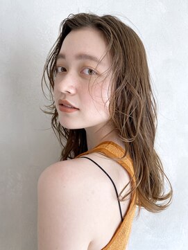 アイティー バイ アルバム 中野店(IT by ALBUM) ミディアムレイヤー_ショコラベージュボブルフ_78503