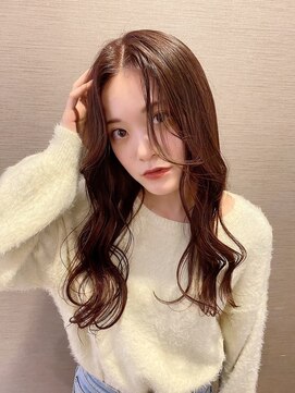 ロタ(rota) 韓国風ナチュラルロング×ココアブラウン 10代20代30代