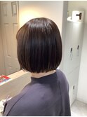 オトナかわいいミニボブ　Ayame
