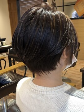 コエバイロゼオ(coe by Roseo) ショート×フェイスフレーミング＆ハイライト(デザインカラー)2