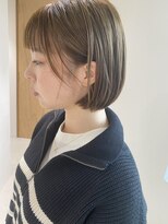 ソイル(soil) 透明感ショートバングボブ