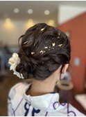 10代、20代、可愛く アレンジヘア