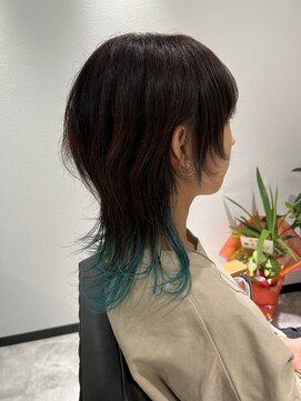 スミ(sumi) ウルフカット/長崎ウルフカット/ウルフヘア/20代30代40代◎岩田