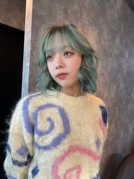 ヌル 表参道本店(Null) ペールカラー[デザインカラー/ケアブリーチ/エンドカラー]