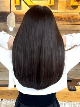 キース ヘアアンドメイク 恵比寿(kith. hair&make) 柔らか質感ストレート◎髪質改善トリートメント