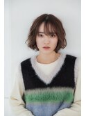 ふんわりフェミニンヘアー