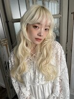 ニコ トウキョウ 渋谷(nico TOKYO)&nbsp;抜きっぱなし/ブロンド/ダブルカラー/ケアブリーチ/ハイトーン