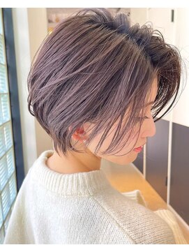 ジエクトアイロ 江坂駅前店(The Ect ilo) 似合わせショート/フェザーショート/細めハイライト