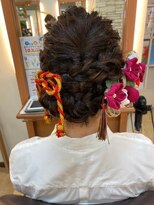 美容室ヒラトヤ 仙北店 うなじスッキリアップヘア！結婚式 二次会 花嫁 ドレス 着物
