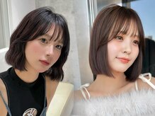 【韓国風ボブ】ロングレイヤーのNEXTブームはAラインor切りっぱなしボブで決定☆首を長く見せて小顔に/博多