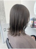 透明感グレージュ×シナジートリートメント