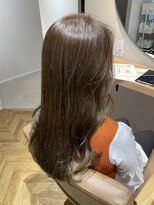 セン バイ エント(sen by emt) ミルクティーベージュ*ウェーブ巻き