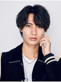 韓国メンズヘア/カルマパーマ/ニュアンスパーマ*渋谷/MEN'S/眉毛