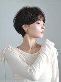 レイヤーショート・ボブ/結べる/絶壁解消/40代/30代/長め