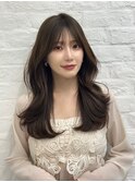 韓国スタイル/ナチュラルくびれへア_くびれ巻き_レイヤーカット
