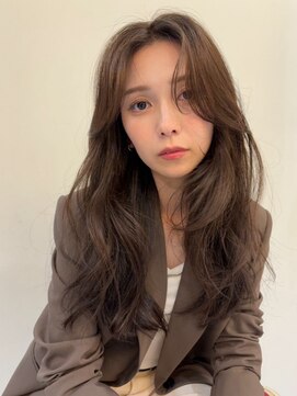 グローブス オモハラ(THE GLOBES OMOHARA) ロングレイヤーカット　顔まわりカット