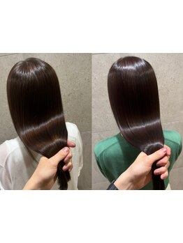 「髪の表面のパサつきが気になる」「ハイトーンやハイダメージで集中ケアしたい」そんなお悩みにアプローチ