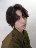 初めてのパーマでも◎ラフな質感が人気のシャドウパーマ