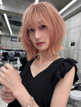 リノート バイ エゴル 名古屋(LINOET by ENGOL) オレンジベージュ/ブリーチ/ハイトーン/オレンジ/名古屋