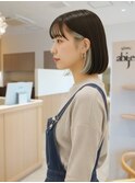 ブラック×インナーカラー【若江岩田駅】