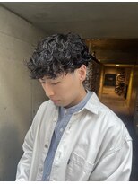 シーンバイラッド ヘルム(SCENE by RAD helm) 無造作パーマ  スパイラルパーマ