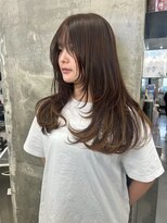 キング 心斎橋店(K!ng)&nbsp;ハイライトカラーミルクティーベージュレイヤーカット