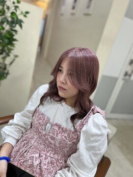 カリーナ(CARINA) ピンクブラウン/ハイトーンカラー