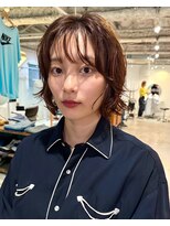 セーヌパス(CEINE PATH)&nbsp;レイヤーボブのニュアンスパーマ