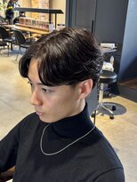 ボンドストーリールミエール(Bond Story lumiere)&nbsp;ニュアンスパーマナチュラルセンターパートカルマパーマ