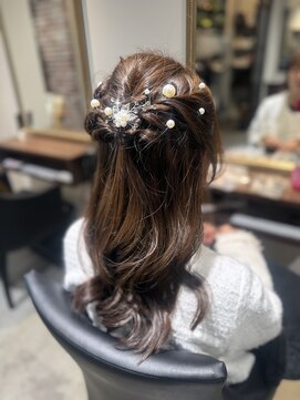 エニー 栄(Any) カット×お呼ばれスタイル