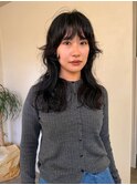 人気のロングパーマ