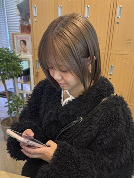 コル(CoL) ベージュカラー×ボブ【RIE】