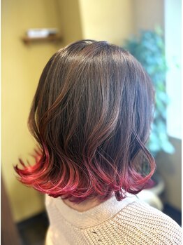 ヘアドゥ デ コントラクテ 宮の沢店(hair do Decontracte)の写真/【宮の沢駅徒歩1分】hair do Decontracte オススメ!イルミナカラー♪透明感とキープ力でお洒落に楽しめる!