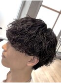 渋谷/波巻きスパイラルパーマ/メンズマッシュ/無造作パーマ